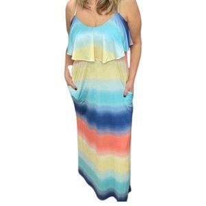 Ombre Maxi Dress